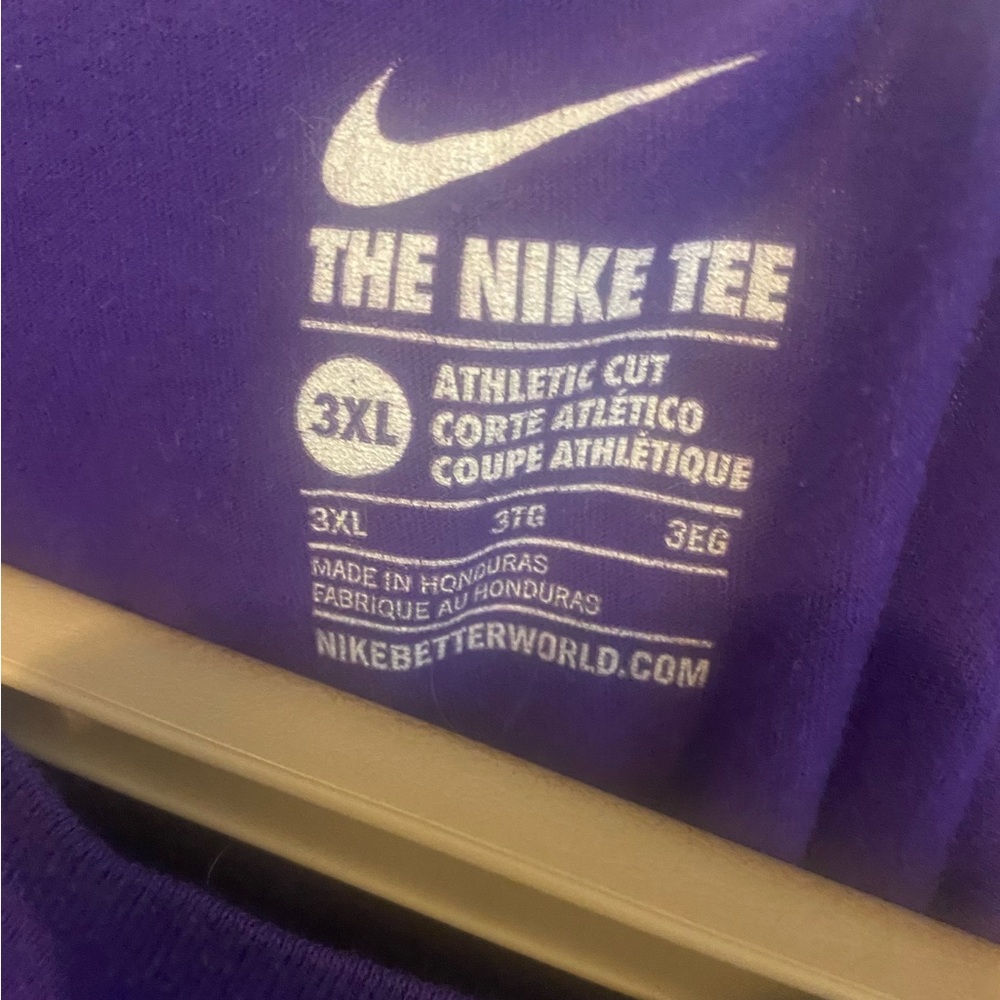 The Nike Tee Purple Men’s 3XL - Picture 2 of 3